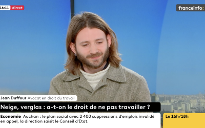 Intempéries, neige et conditions extrêmes : comment réagir face à un employeur qui impose la présence des salarié·e·s ?